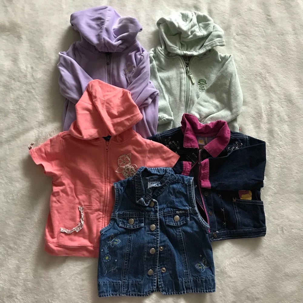 Bundle 5 outerwear/ 18 mos.